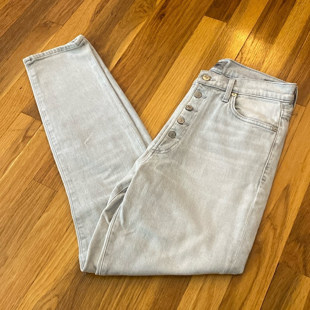 Citizens Of Humanity Women’s Blue Olivia High Rise Slim Jeans Size 27